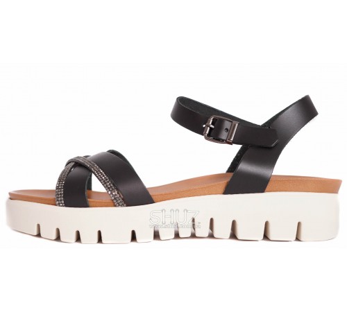 Porronet FI137MON001 NEGRO Женские босоножки Porronet FI137MON001 NEGRO